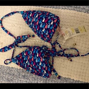 vineyard vines bikini top